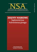 Zeszyty Naukowe Sądownictwa Administracyjnego 5/2024