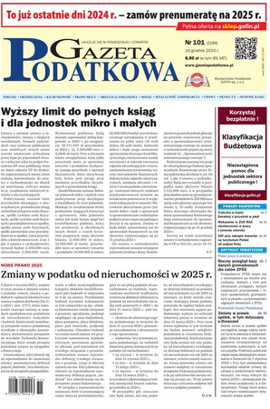 Gazeta Podatkowa 101/2024