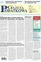 Gazeta Podatkowa 12/2024