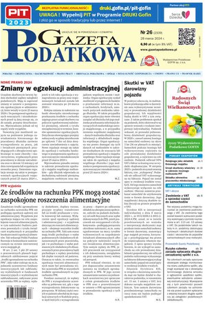 Gazeta Podatkowa 26/2024
