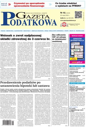 Gazeta Podatkowa 41/2024