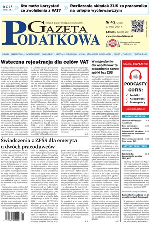 Gazeta Podatkowa 42/2024