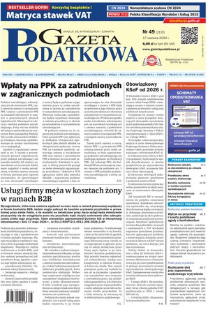 Gazeta Podatkowa 49/2024