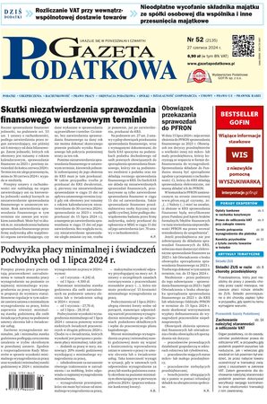 Gazeta Podatkowa 52/2024