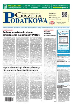 Gazeta Podatkowa 54/2024