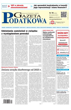 Gazeta Podatkowa 78/2024