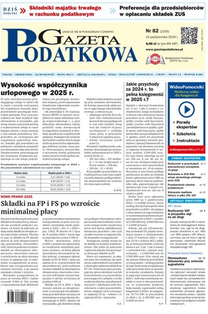 Gazeta Podatkowa 82/2024