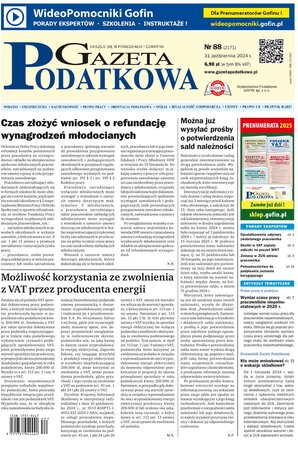 Gazeta Podatkowa 88/2024