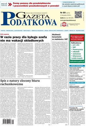Gazeta Podatkowa 89/2024