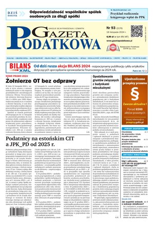 Gazeta Podatkowa 93/2024
