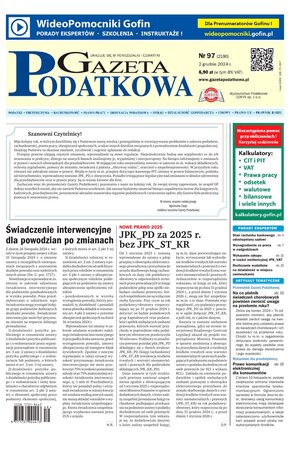 Gazeta Podatkowa 97/2024