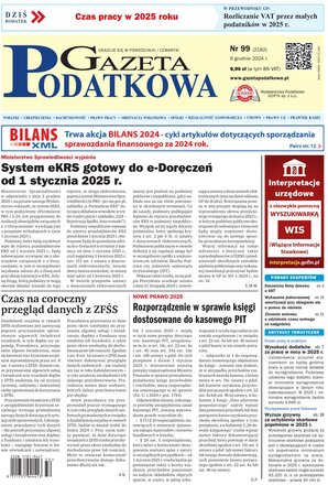 Gazeta Podatkowa 99/2024