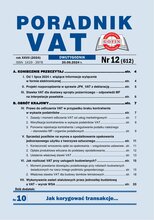 Poradnik VAT 12/2024