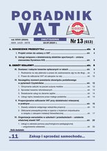 Poradnik VAT 13/2024