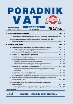 Poradnik VAT 17/2024