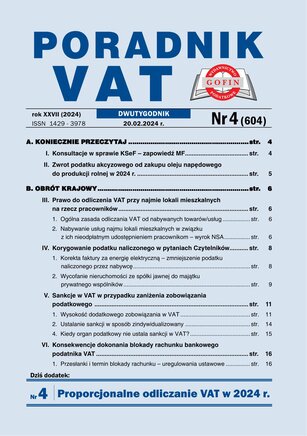 Poradnik VAT 4/2024