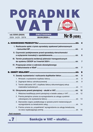 Poradnik VAT 8/2024