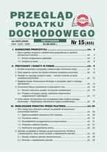 Przegląd Podatku Dochodowego 15/2024