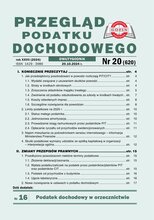 Przegląd Podatku Dochodowego 20/2024