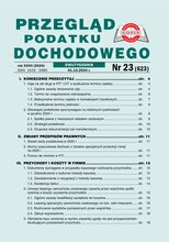 Przegląd Podatku Dochodowego 23/2024