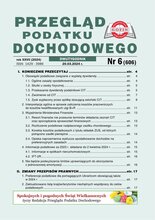 Przegląd Podatku Dochodowego 6/2024