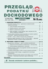 Przegląd Podatku Dochodowego 8/2024