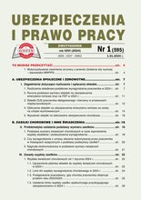 Ubezpieczenia i Prawo Pracy 1/2024