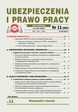 Ubezpieczenia i Prawo Pracy 11/2024