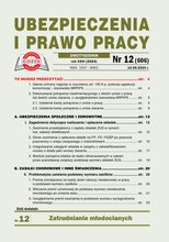 Ubezpieczenia i Prawo Pracy 12/2024