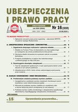 Ubezpieczenia i Prawo Pracy 16/2024