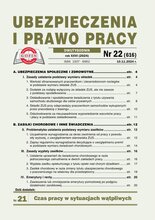Ubezpieczenia i Prawo Pracy 22/2024
