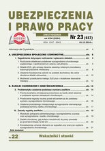 Ubezpieczenia i Prawo Pracy 23/2024