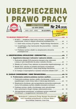 Ubezpieczenia i Prawo Pracy 24/2024