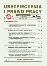 Ubezpieczenia i Prawo Pracy 7/2024