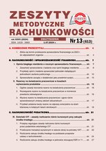 Zeszyty Metodyczne Rachunkowości 13/2024