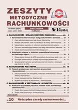 Zeszyty Metodyczne Rachunkowości 14/2024