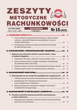 Zeszyty Metodyczne Rachunkowości 15/2024