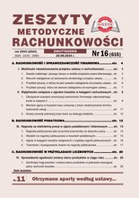 Zeszyty Metodyczne Rachunkowości 16/2024