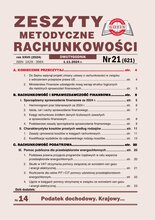 Zeszyty Metodyczne Rachunkowości 21/2024