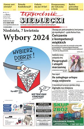 Tygodnik Siedlecki 13/2024