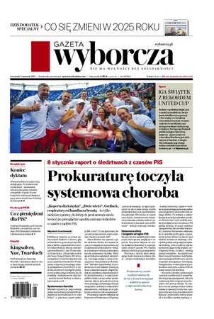 Gazeta Wyborcza Stołeczna 1/2025