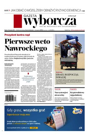 Gazeta Wyborcza Stołeczna 194/2025