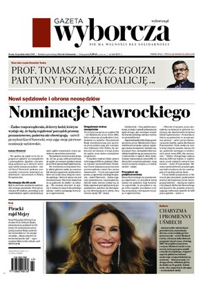 Gazeta Wyborcza Stołeczna 240/2025