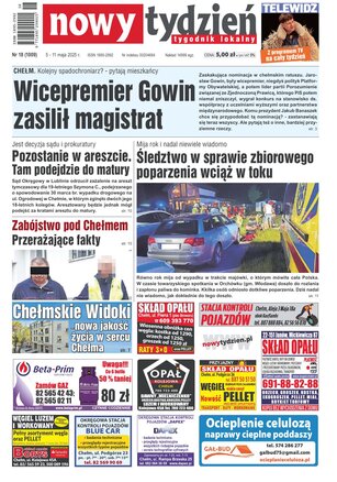Nowy Tydzień. Tygodnik Lokalny 18/2025