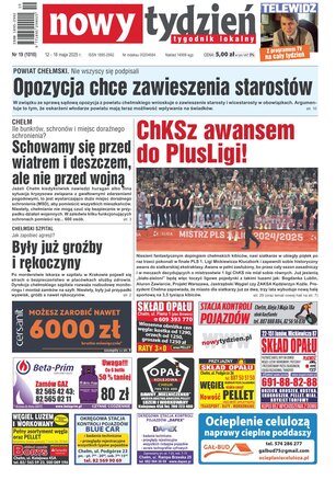 Nowy Tydzień. Tygodnik Lokalny 19/2025