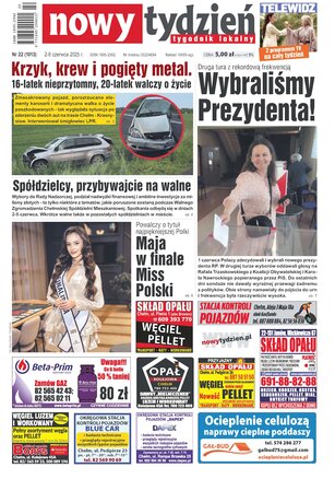 Nowy Tydzień. Tygodnik Lokalny 22/2025