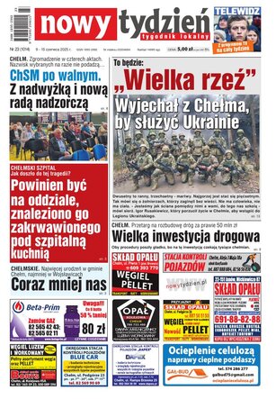 Nowy Tydzień. Tygodnik Lokalny 23/2025