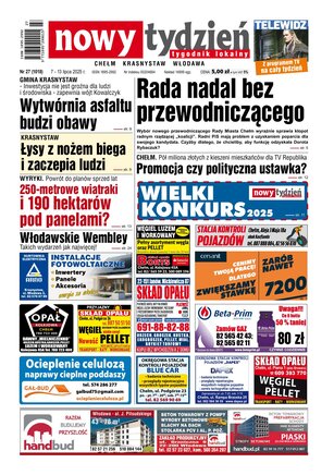 Nowy Tydzień. Tygodnik Lokalny 27/2025
