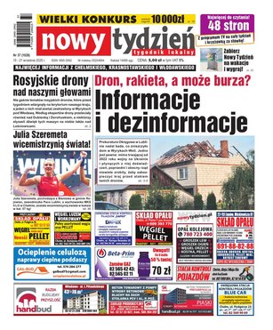 Nowy Tydzień. Tygodnik Lokalny 37/2025