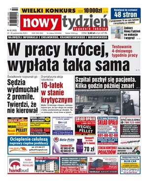 Nowy Tydzień. Tygodnik Lokalny 42/2025